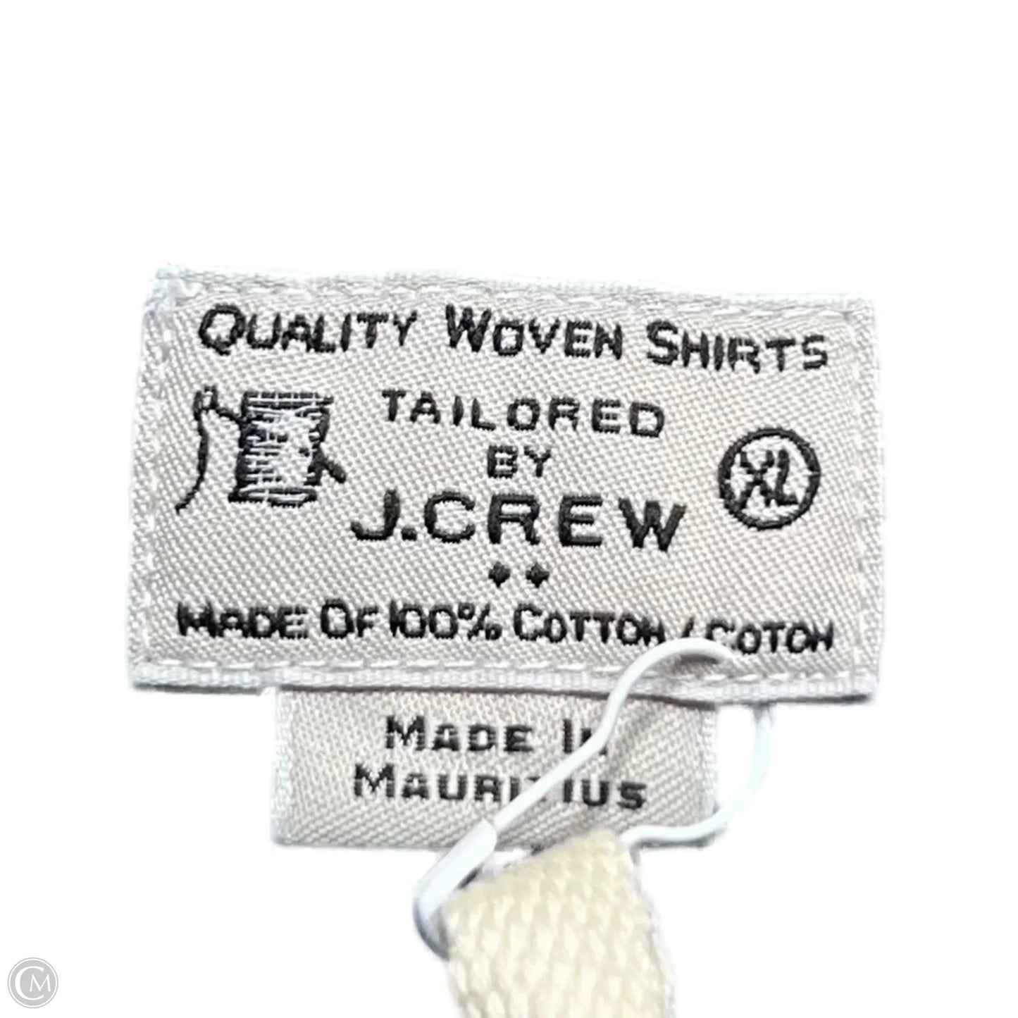 Top Short Sleeve By J. Crew In Blue, Size: Xl
