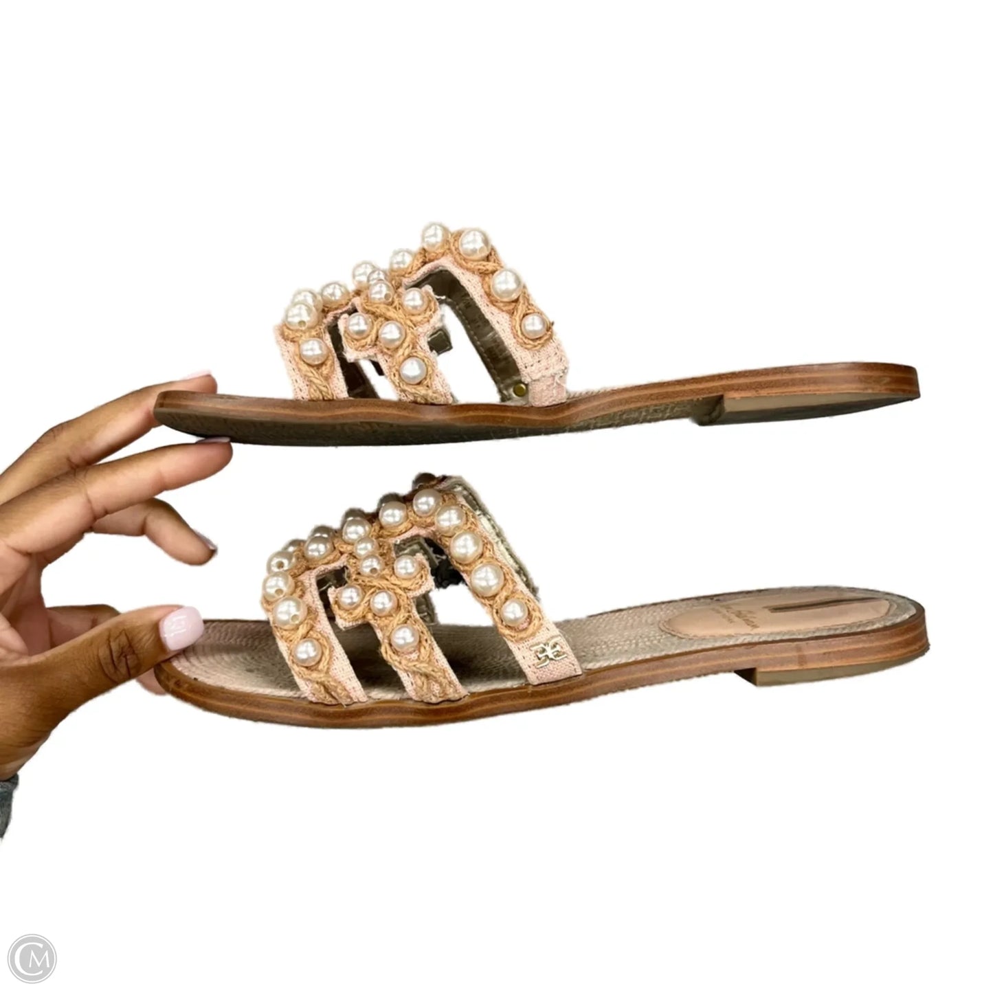 Sandals Flats By Sam Edelman In Pink, Size: 7.5