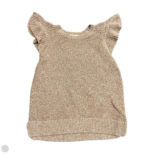 Top Sleeveless By Madewell In Brown, Size: M
