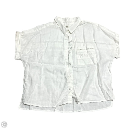 Top Short Sleeve By Joie In Cream, Size: Xl
