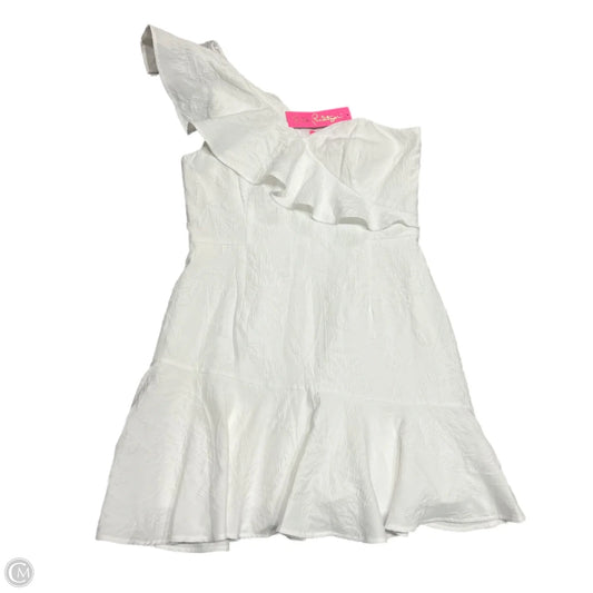 Dress Designer By Lilly Pulitzer In White, Size: M