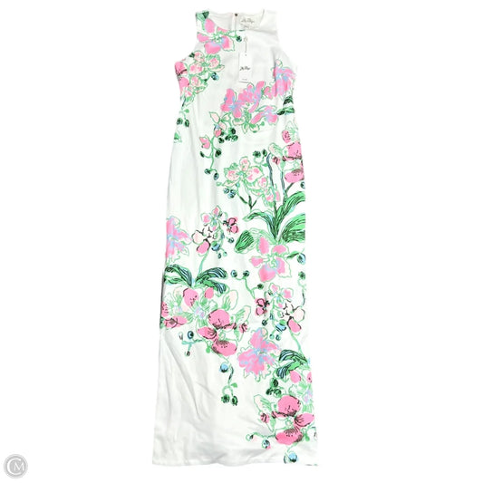 Dress Designer By Lilly Pulitzer In Green & Pink, Size: Xxs