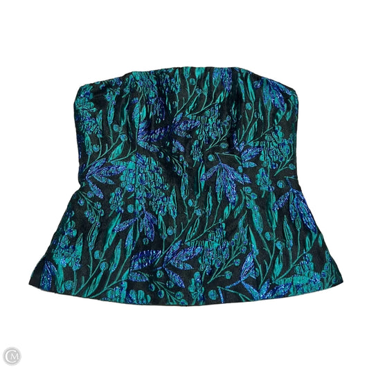 Top Sleeveless Designer By Lilly Pulitzer In Black & Green, Size: S