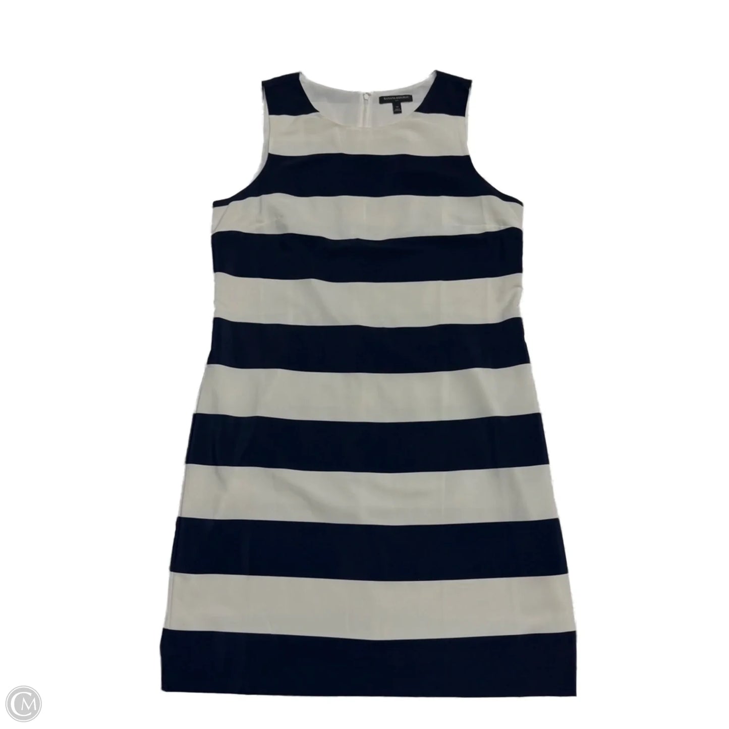 Dress Work By Banana Republic In Blue & White, Size: L