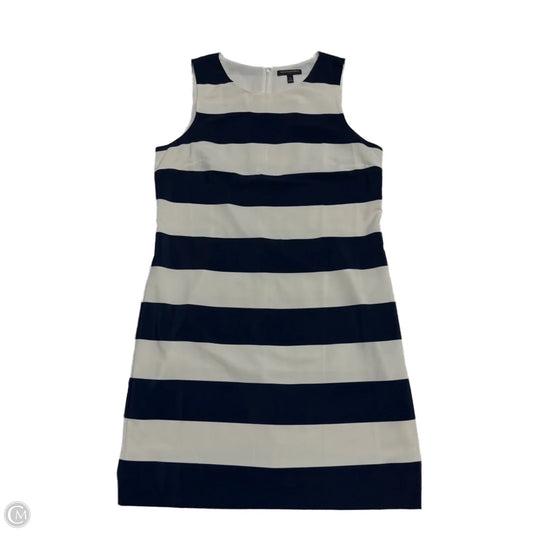 Dress Work By Banana Republic In Blue & White, Size: L