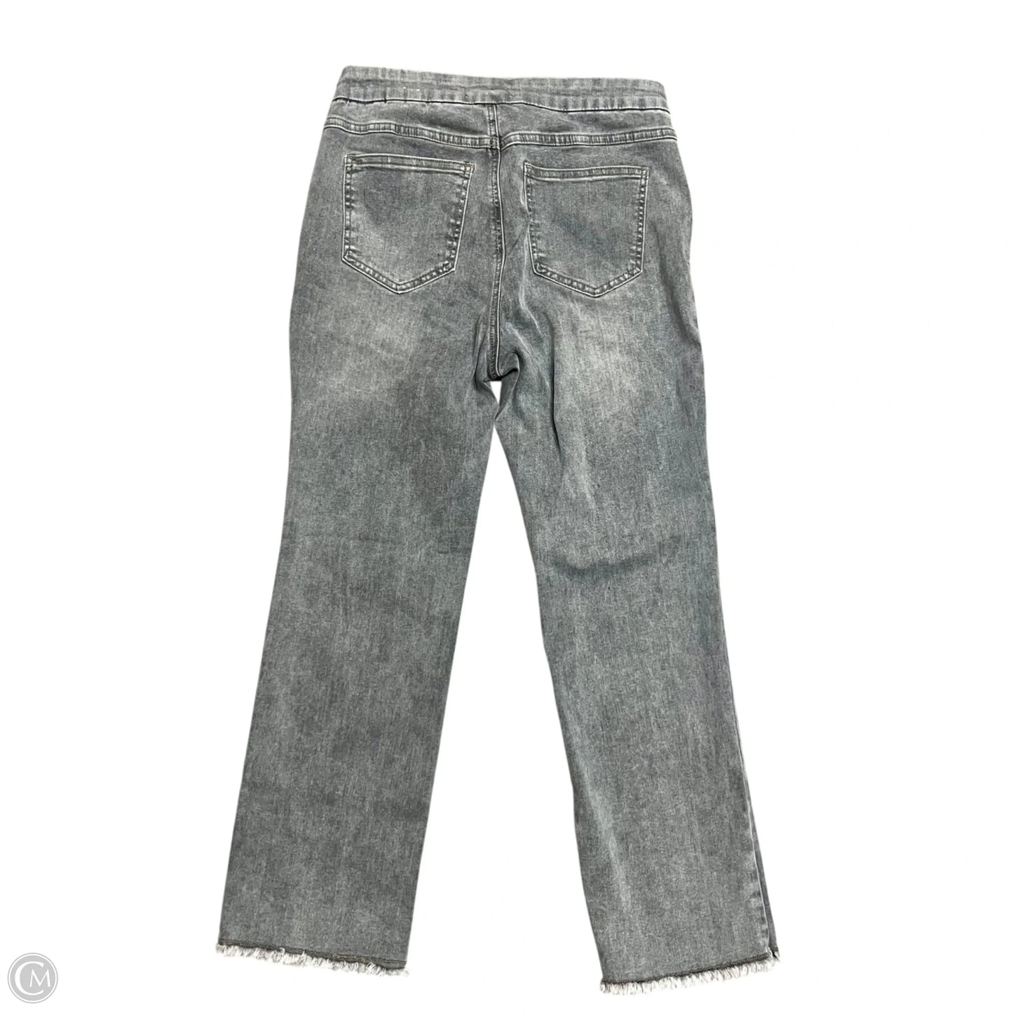 Jeans Cropped By Tribal In Grey, Size: 6