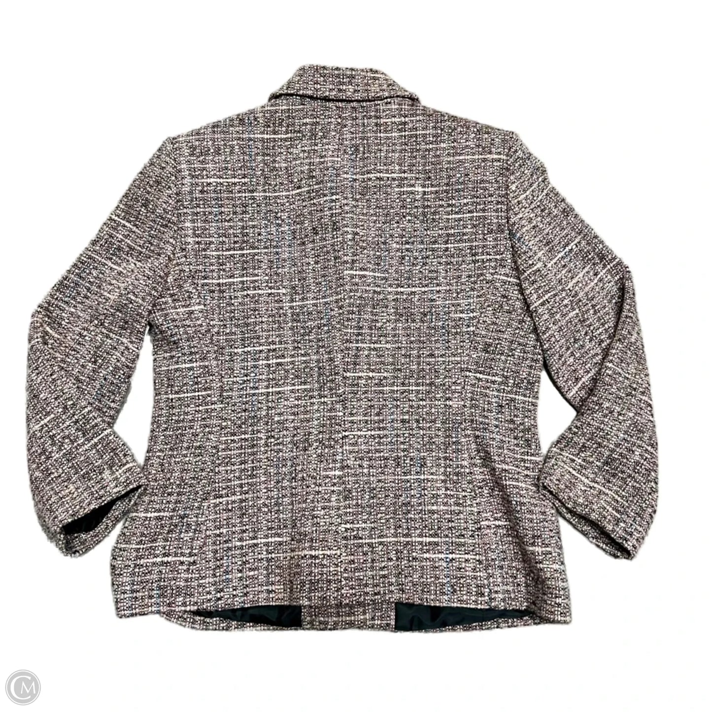 Blazer By Tahari By Arthur Levine In Black & Pink, Size: Lp