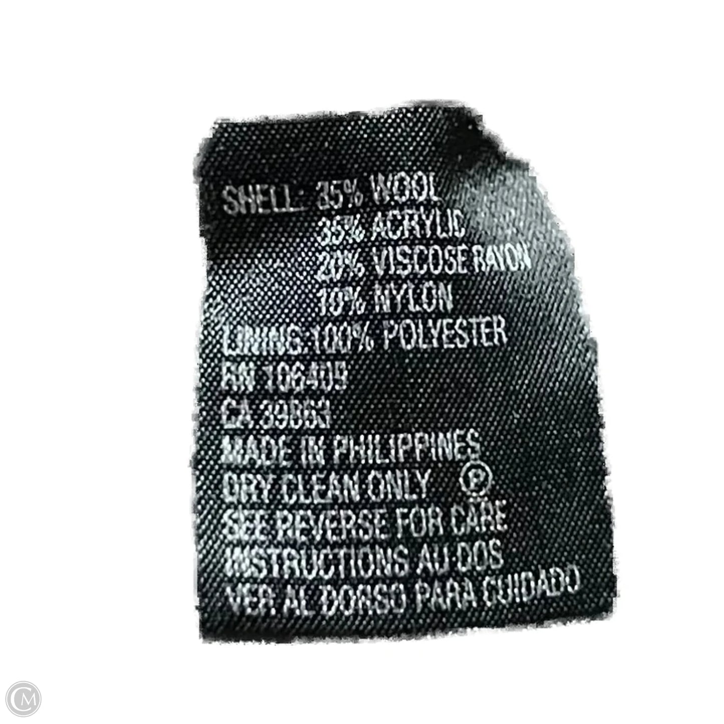 Blazer By Tahari By Arthur Levine In Black & Pink, Size: Lp