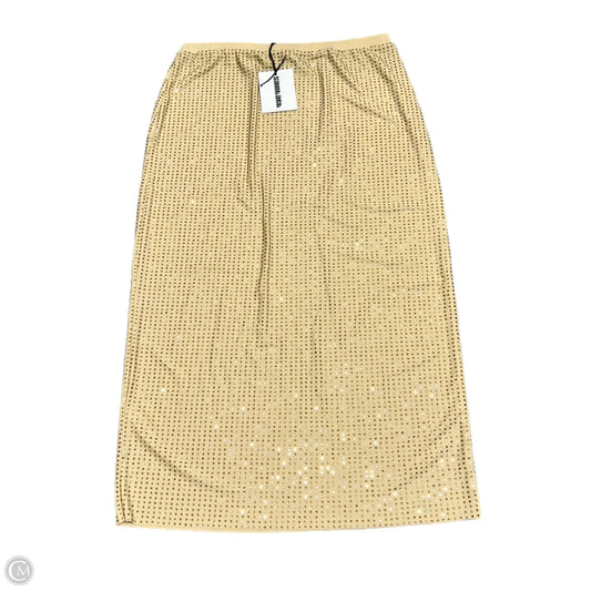 Skirt Maxi By Saintart In Tan, Size: L