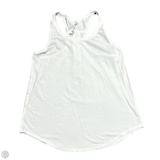 Athletic Tank Top By Lululemon In White, Size: S