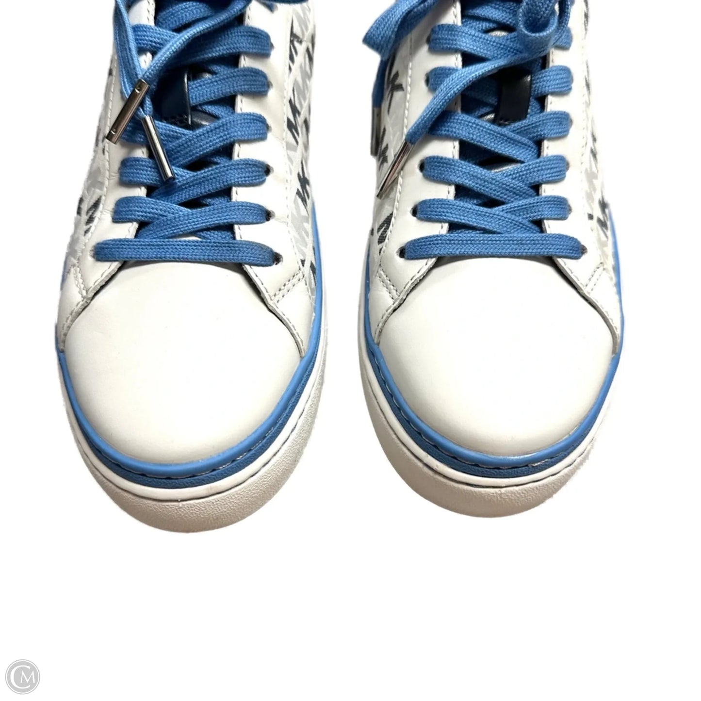 Shoes Sneakers By Michael By Michael Kors In Blue & White, Size: 8