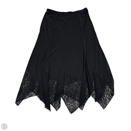 Skirt Maxi By Chicos In Black, Size: M