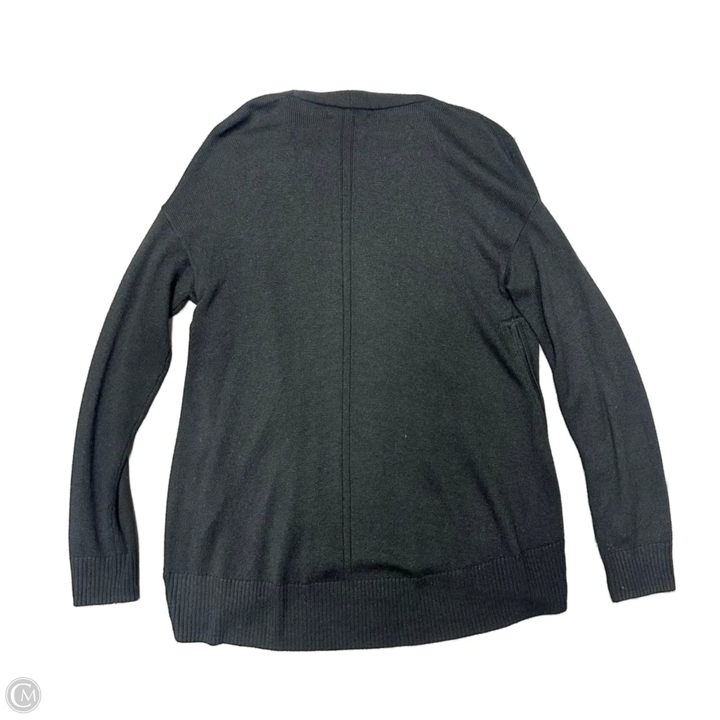 Sweater Cardigan By Banana Republic In Black, Size: M