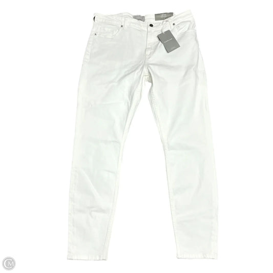 Jeans Skinny By Everlane In White, Size: 16