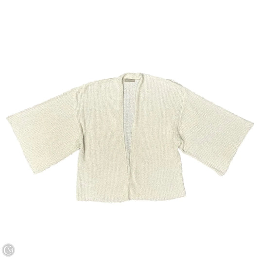 Sweater Cardigan By Anthropologie In Cream, Size: S