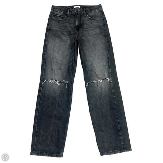Jeans Wide Leg By Good American In Black, Size: 4