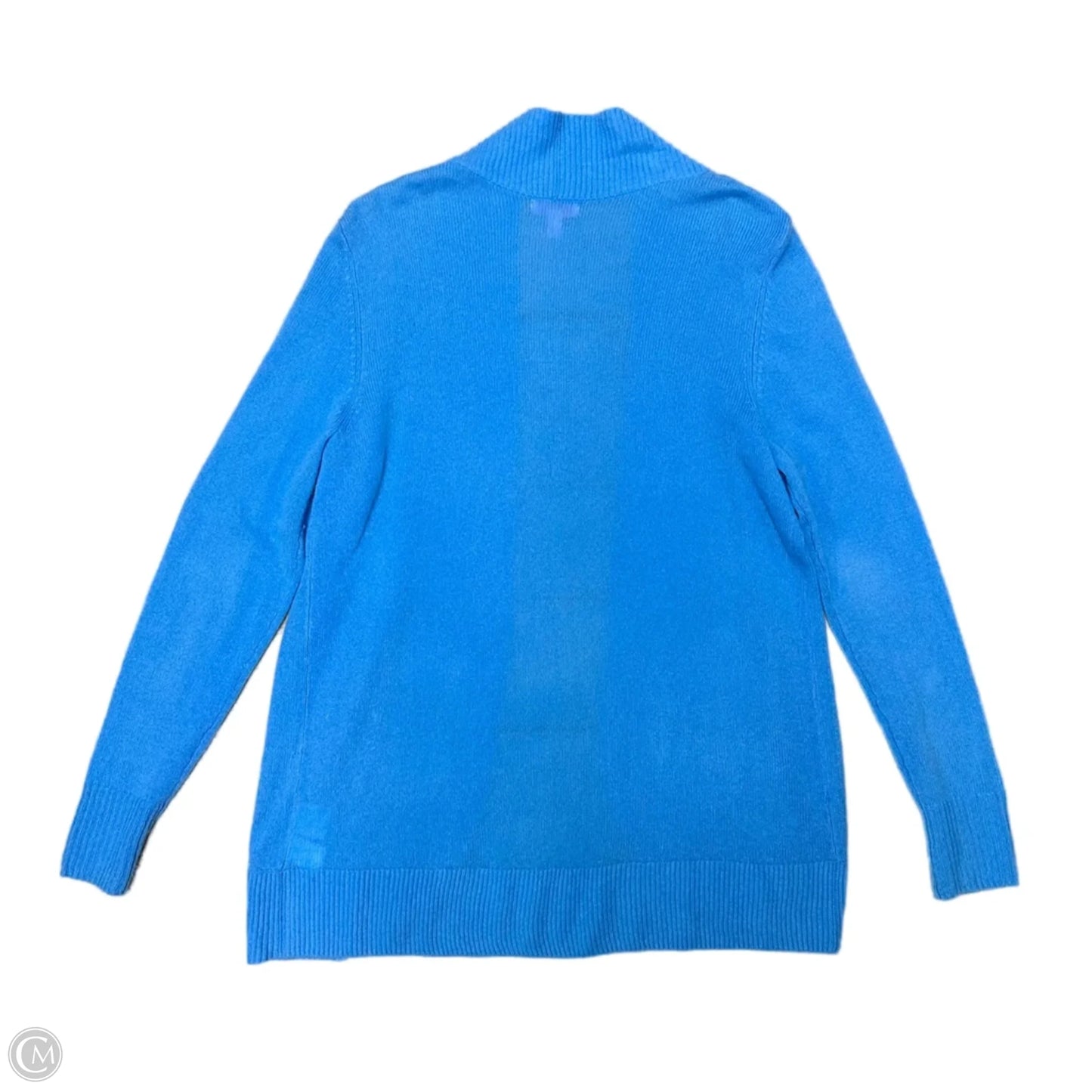 Sweater Cardigan Designer By Lilly Pulitzer In Blue, Size: Xl