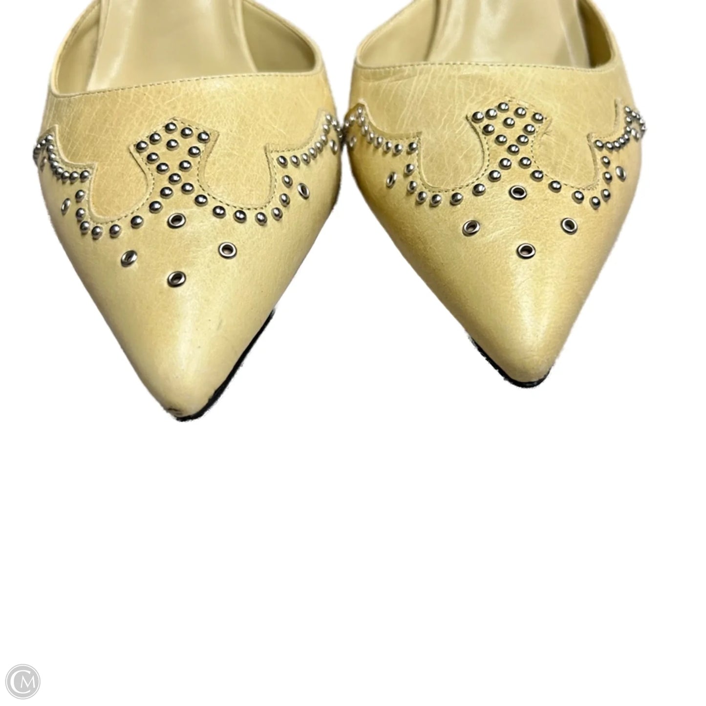 Shoes Heels Stiletto By Jeffery Campbell In Yellow, Size: 9.5