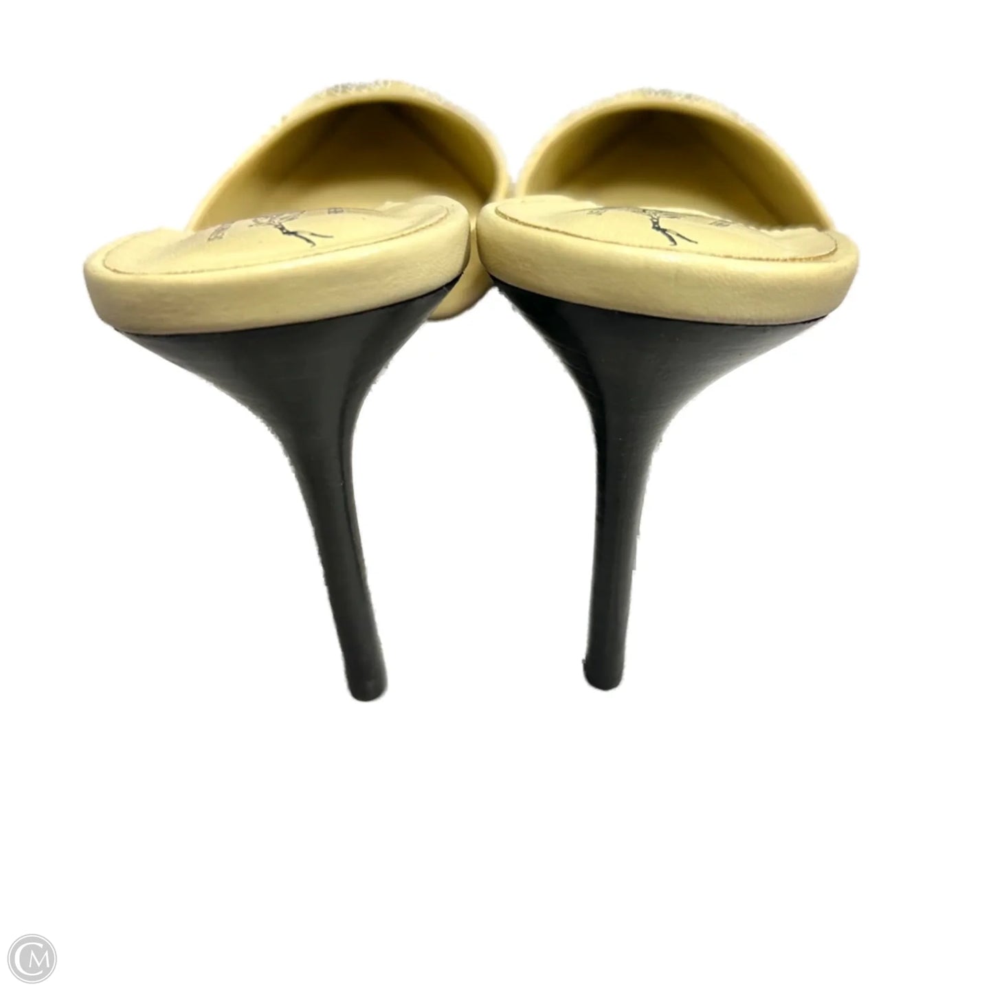 Shoes Heels Stiletto By Jeffery Campbell In Yellow, Size: 9.5