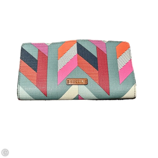 Wallet By Fossil, Size: Medium
