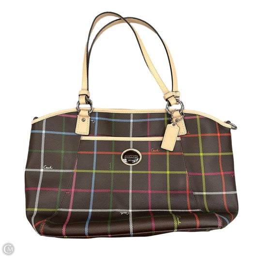 Handbag Designer By Coach, Size: Large