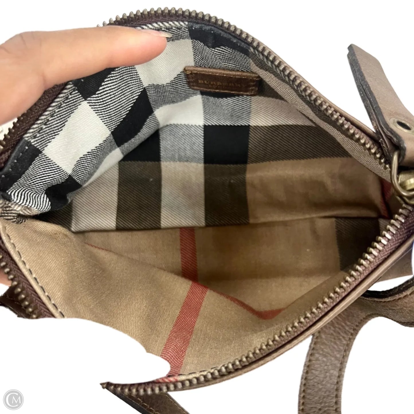 Crossbody Luxury Designer By Burberry, Size: Small