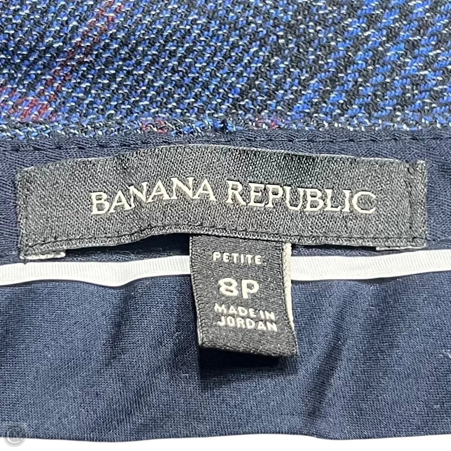 Pants Dress By Banana Republic In Black & Blue, Size: 8p