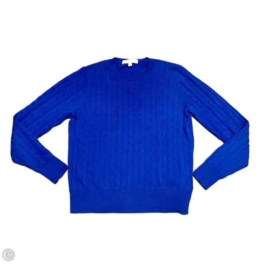 Sweater By Brooks Brothers In Blue, Size: L