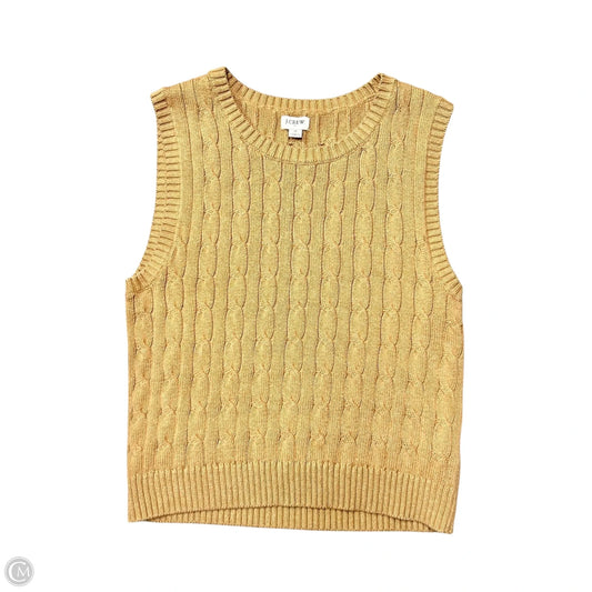 Vest Sweater By J. Crew In Tan, Size: S