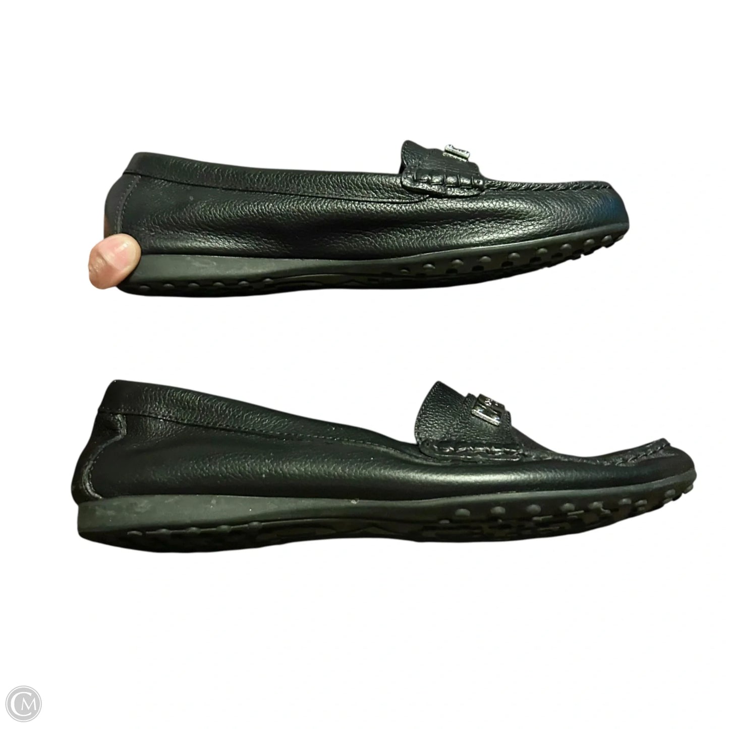 Shoes Designer By Coach In Black, Size: 7