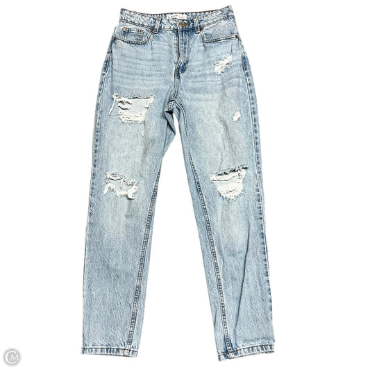 Jeans Boot Cut By Primark In Blue Denim, Size: 8