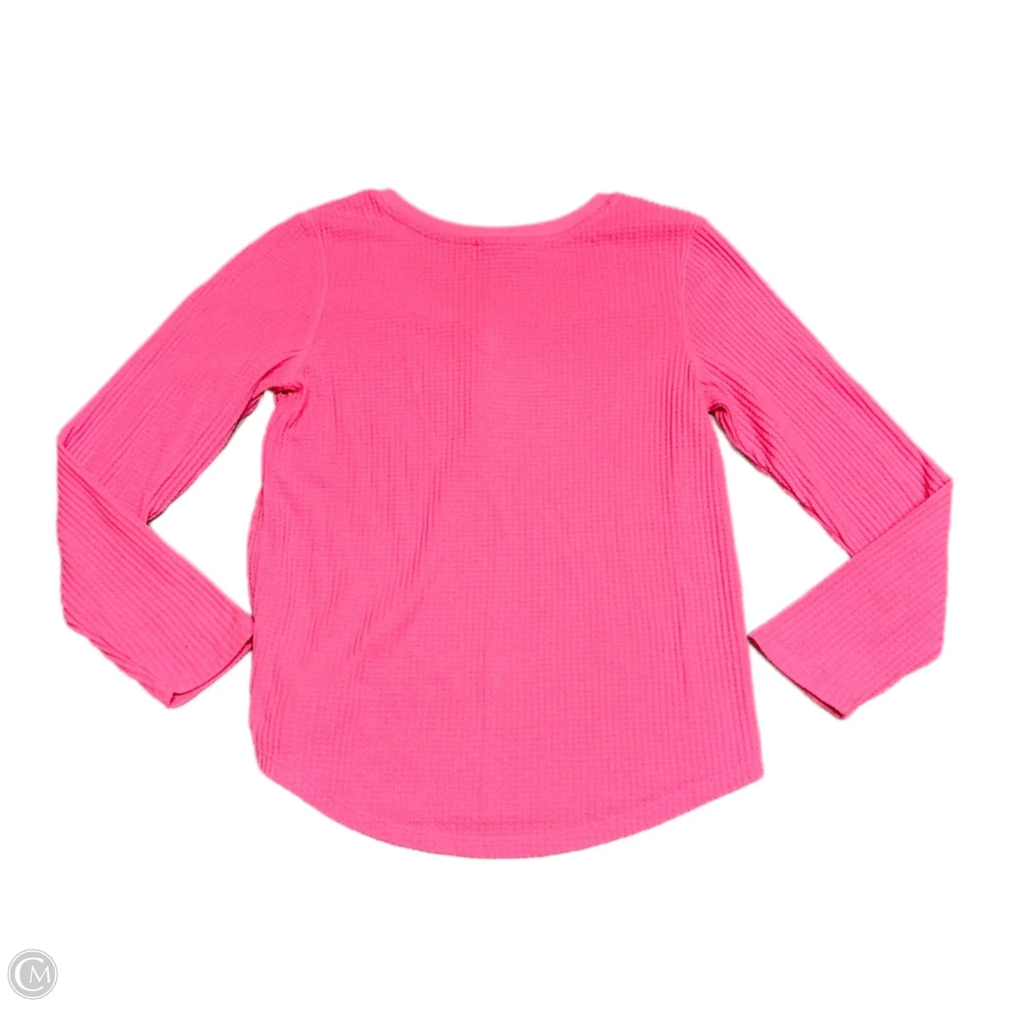 Top Long Sleeve By Loft In Pink, Size: L