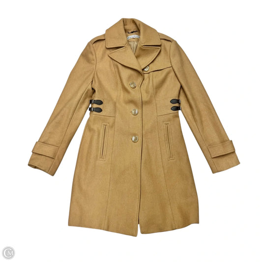 Coat Wool By Kenneth Cole In Brown, Size: 4