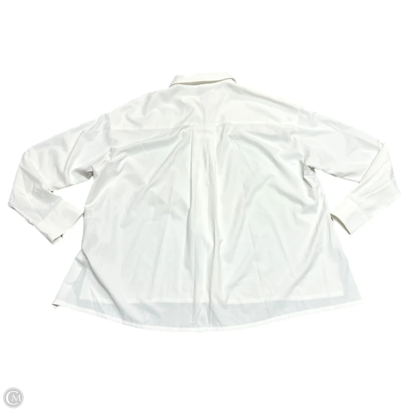 Top Long Sleeve By James Perse In White, Size: S