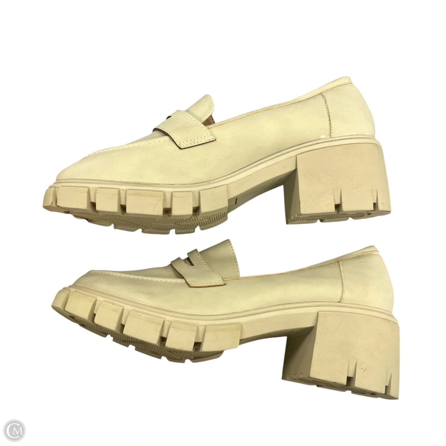 Shoes Heels Block By Sincerely Jules In Beige, Size: 9.5