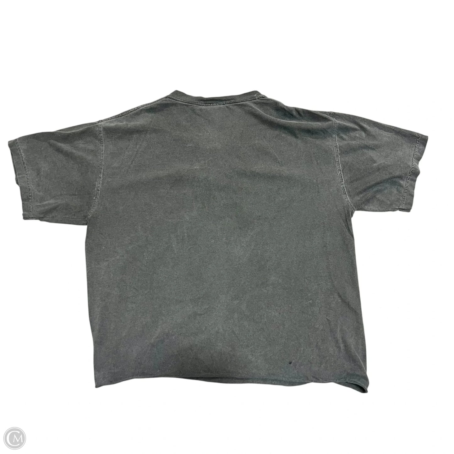 Top Short Sleeve By Majestic In Grey, Size: M
