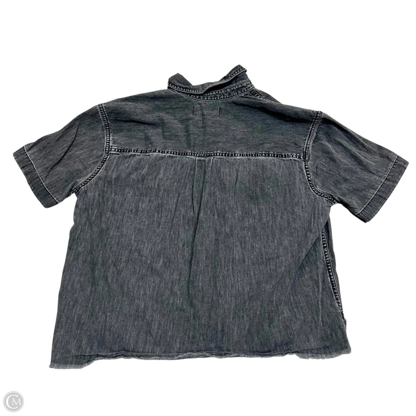 Top Short Sleeve By Madewell In Black, Size: S
