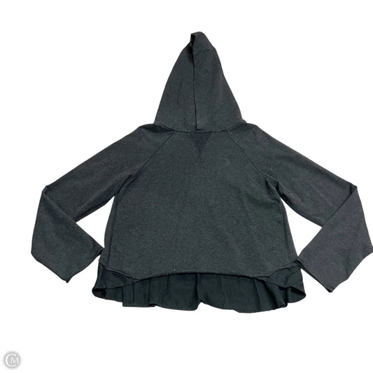 Athletic Sweatshirt Hoodie By Lululemon In Grey, Size: S