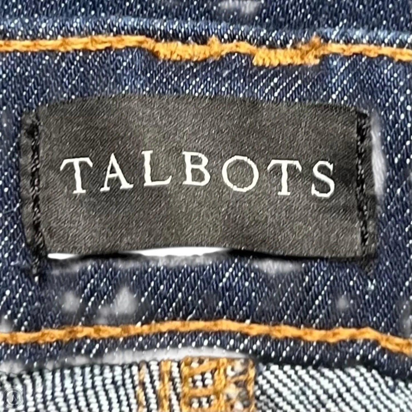 Jeans Wide Leg By Talbots In Blue Denim, Size: 22