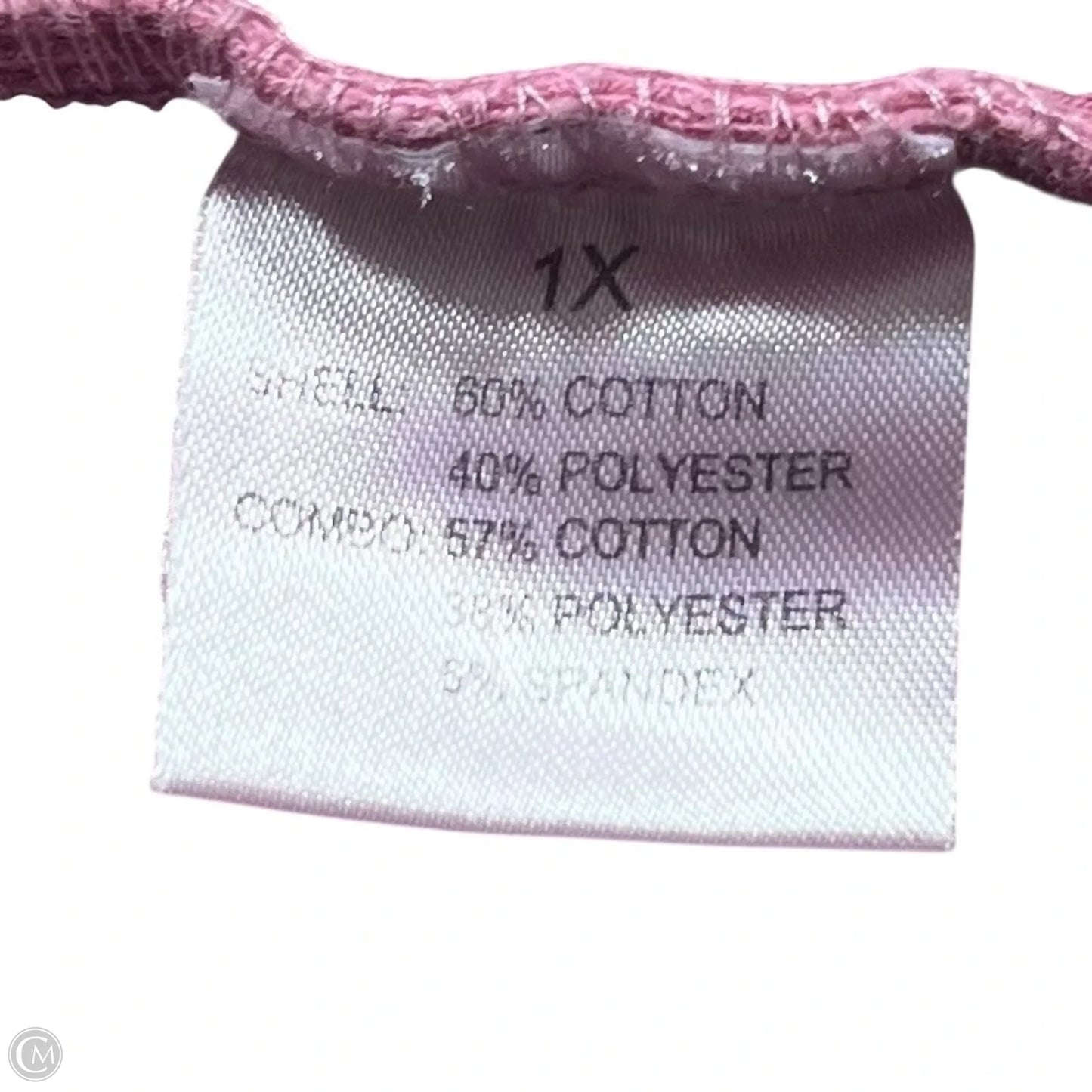 Top Long Sleeve By Jane And Delancey In Pink, Size: 1x