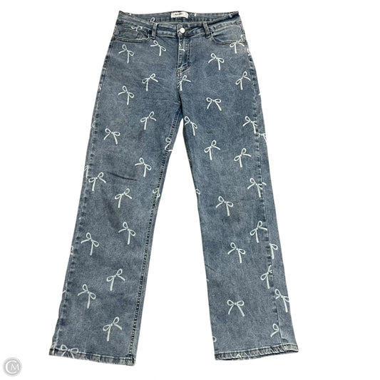 Jeans Boot Cut By Bamboo In Blue Denim, Size: 14