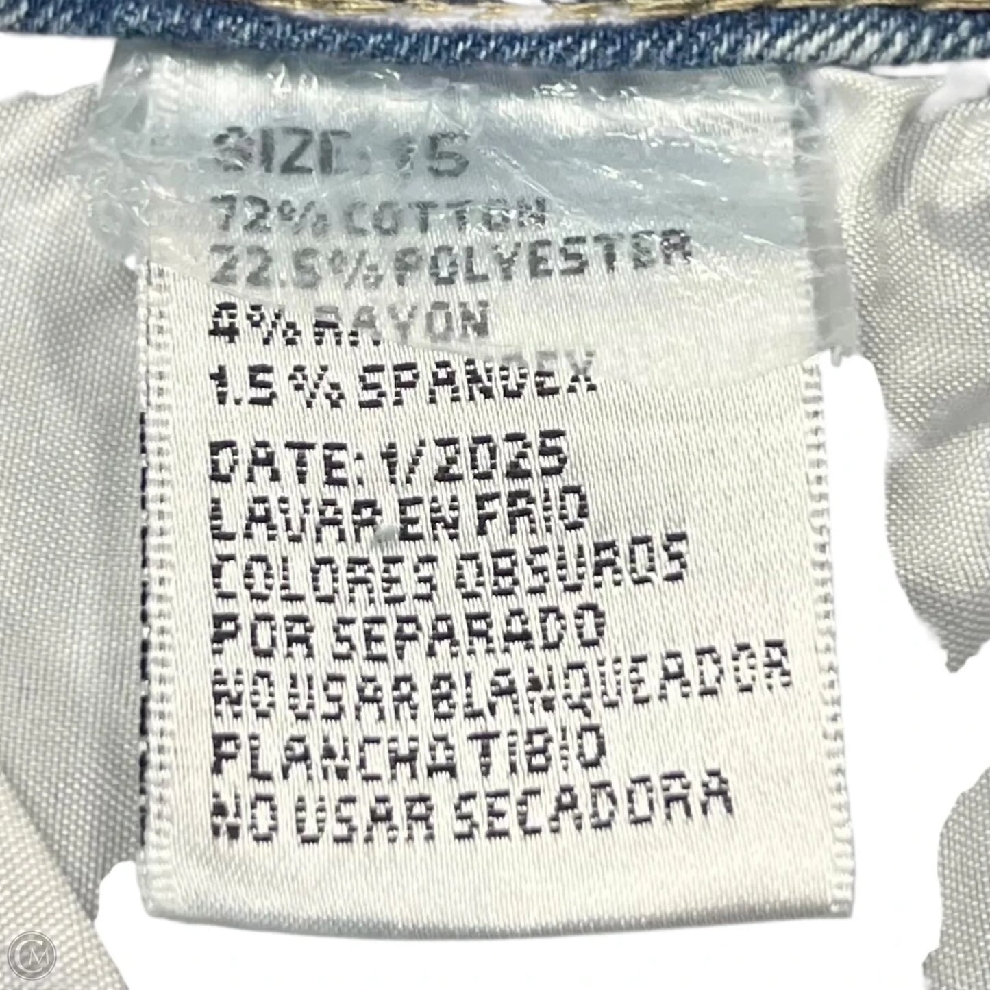 Jeans Boot Cut By Bamboo In Blue Denim, Size: 14