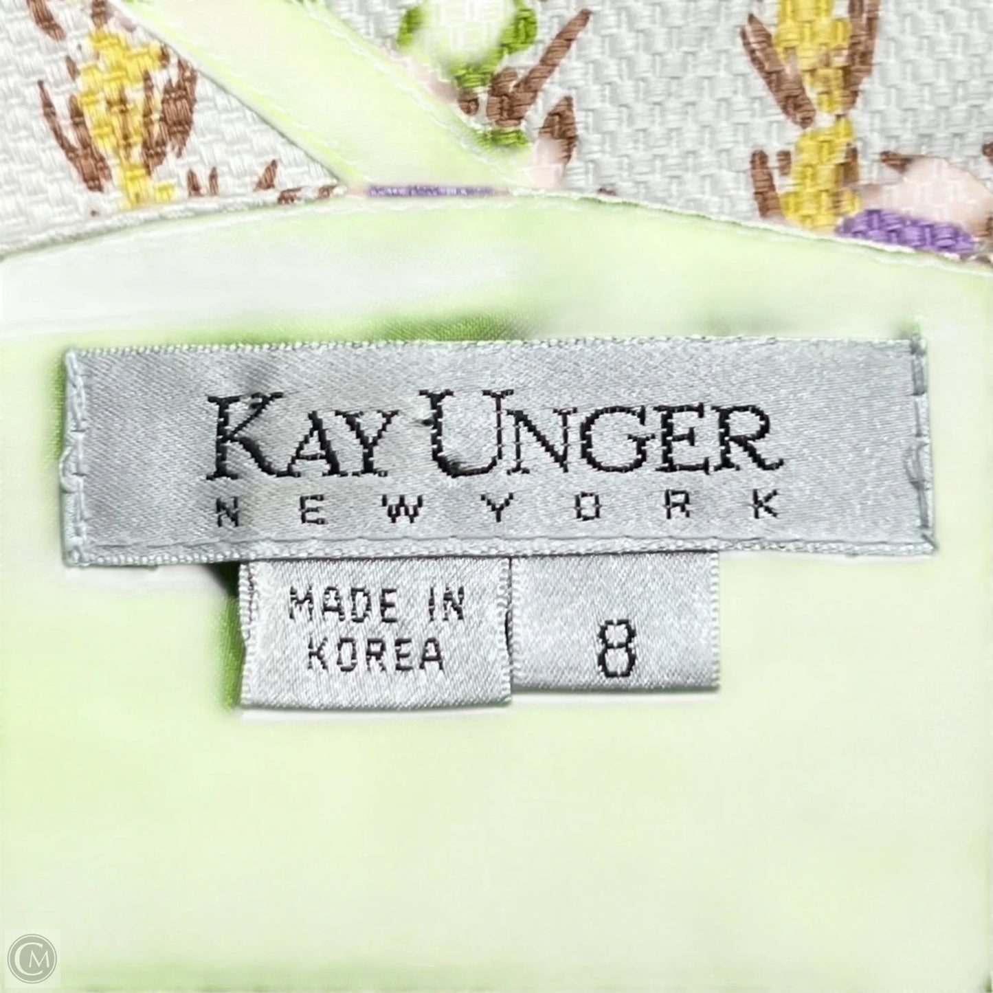 Dress Casual Midi By Kay Unger In Multi-colored, Size: M