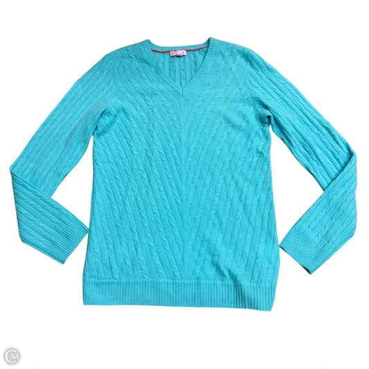 Sweater Designer By Lilly Pulitzer In Teal, Size: L