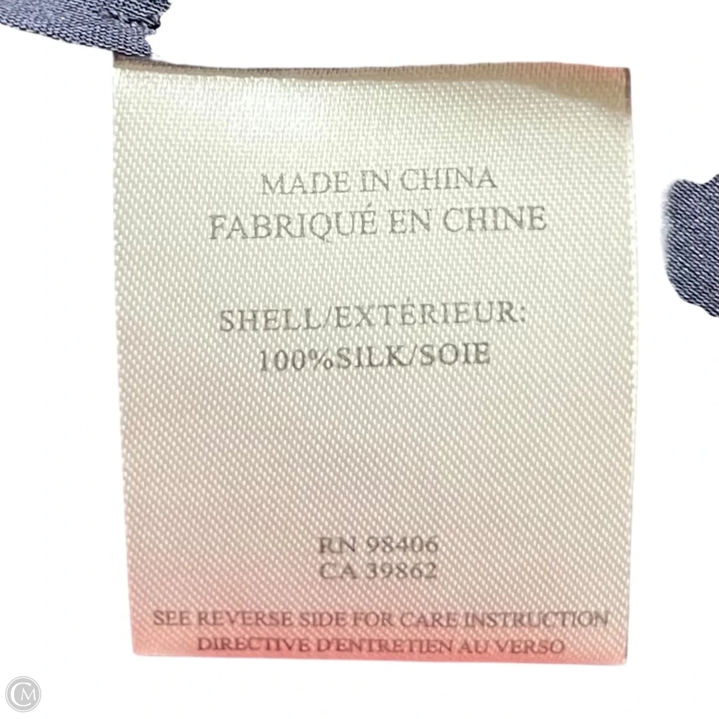 Top Sleeveless By Theory In Navy, Size: M