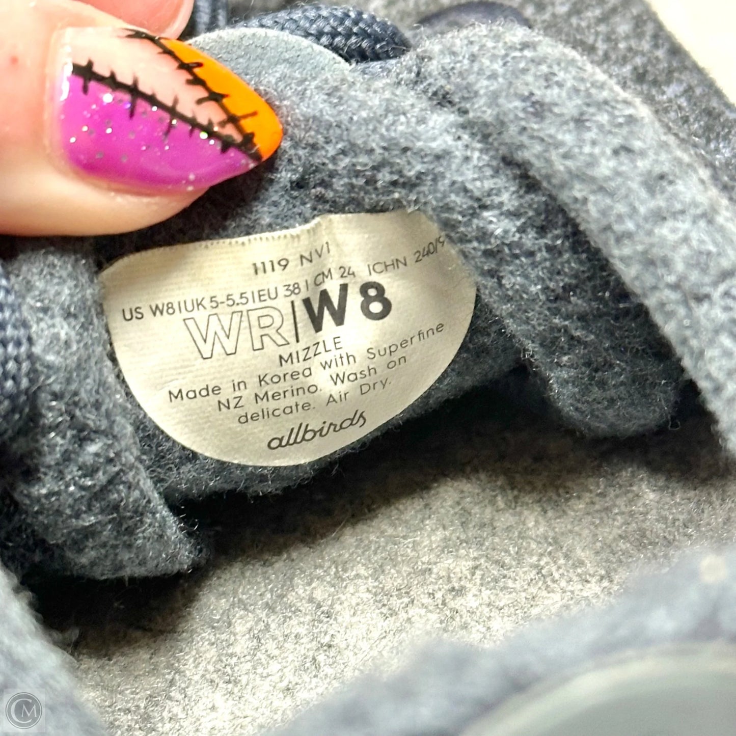 Shoes Athletic By Allbirds In Blue, Size: 8