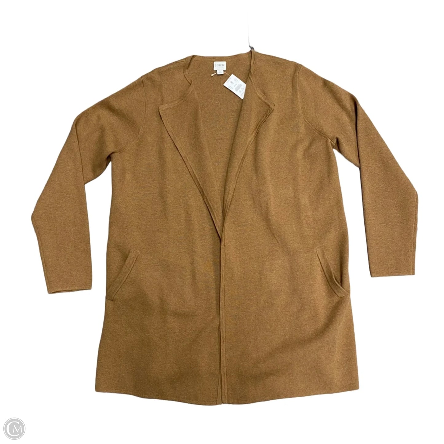 Sweater Cardigan By J. Crew In Brown, Size: L