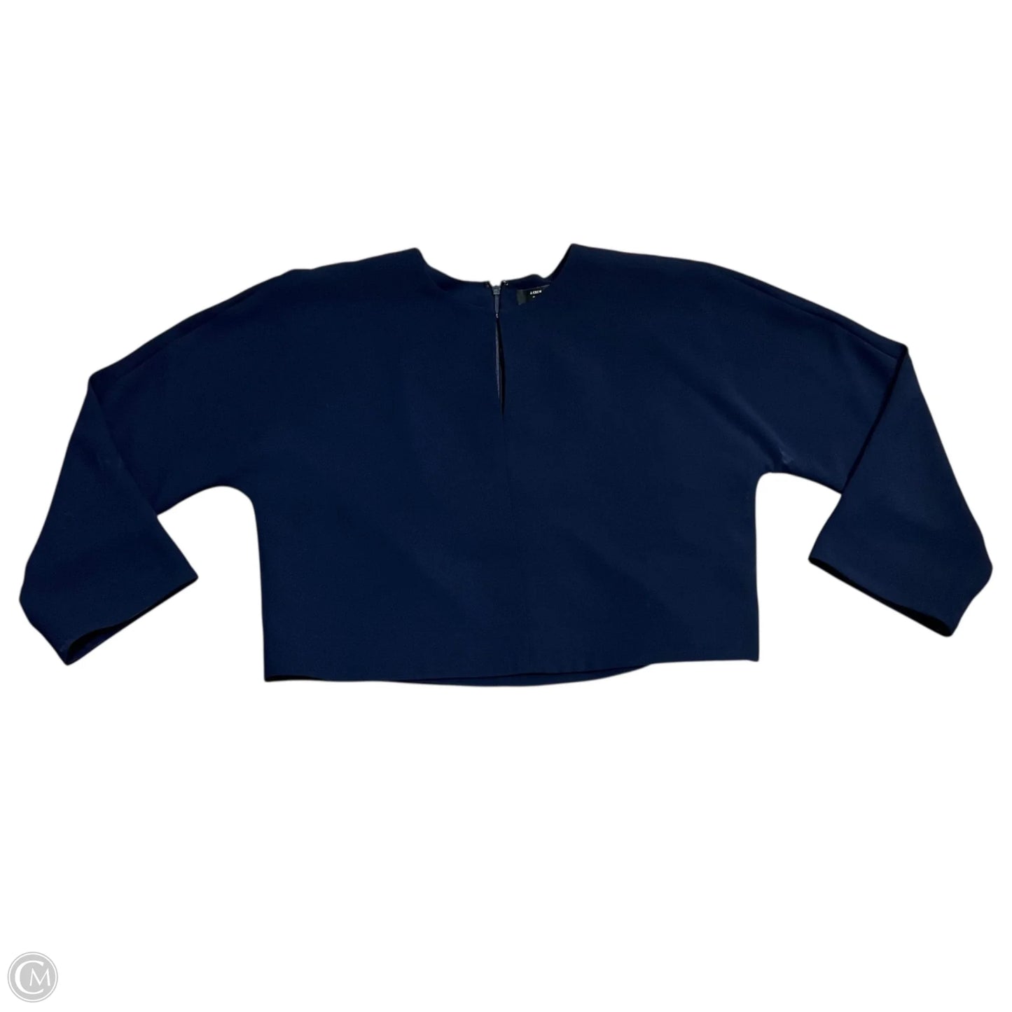 Top Long Sleeve By J. Crew In Blue, Size: 14