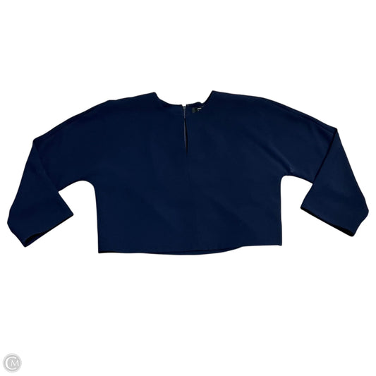 Top Long Sleeve By J. Crew In Blue, Size: 14