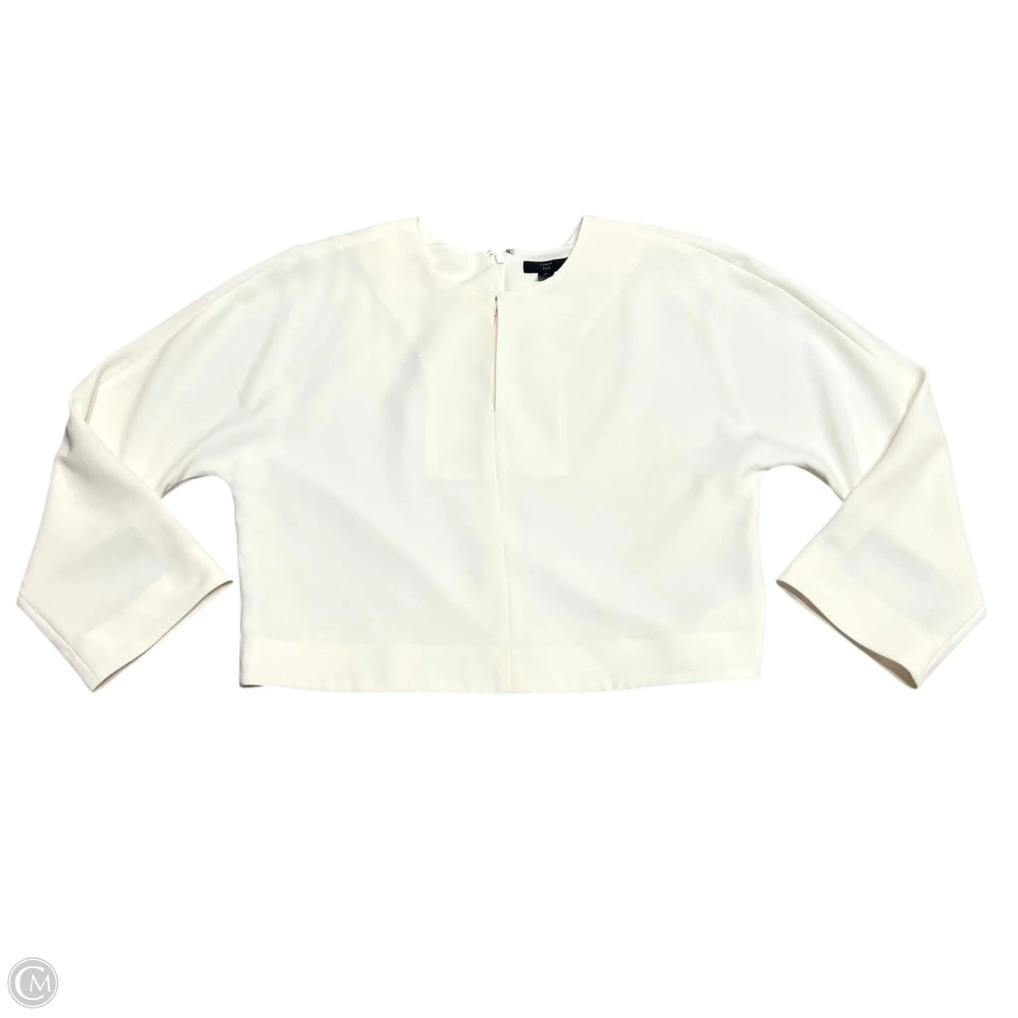 Top Long Sleeve By J. Crew In Cream, Size: 12